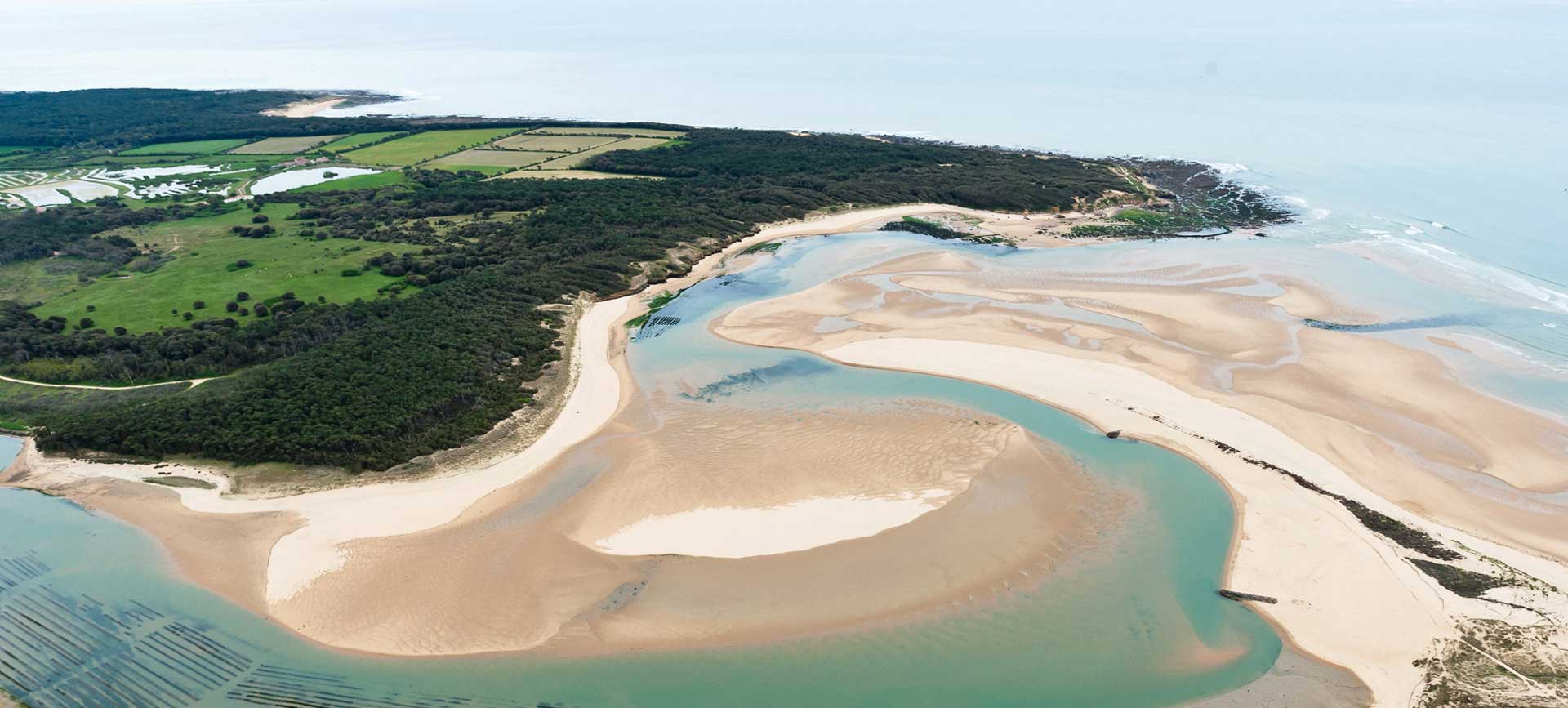 Plage et anse du Veillon à Talmon-Saint-Hilaire en Vendée