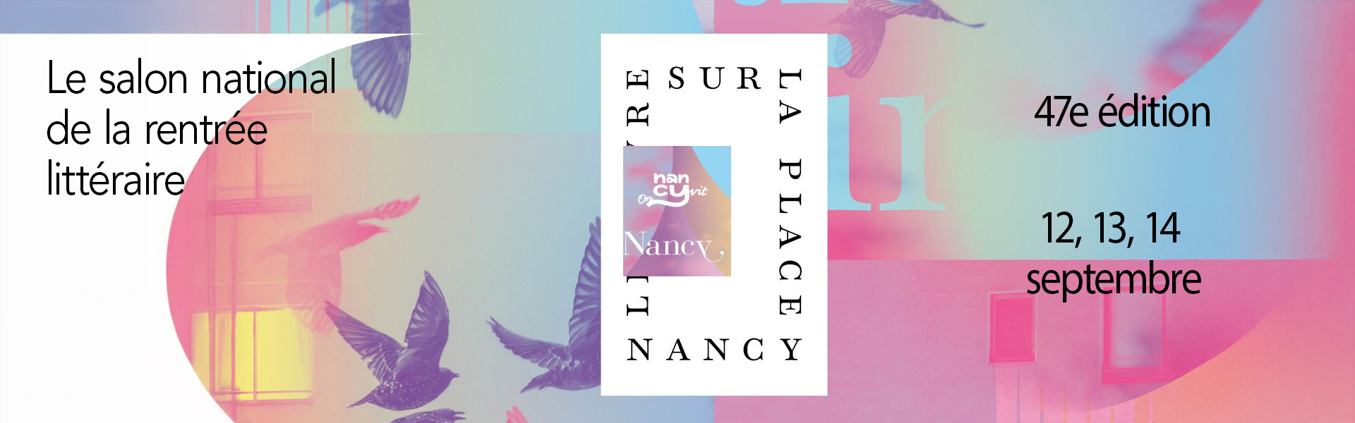 Festival littéraire dans l'est de la France à Nancy
