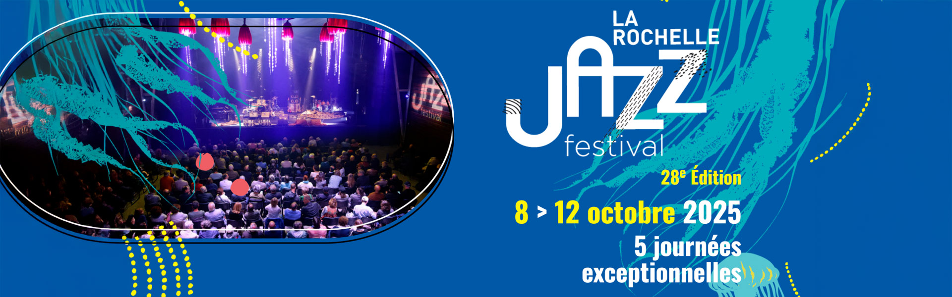 Rendez-vous à la rochelle pour ce festival de Jazz