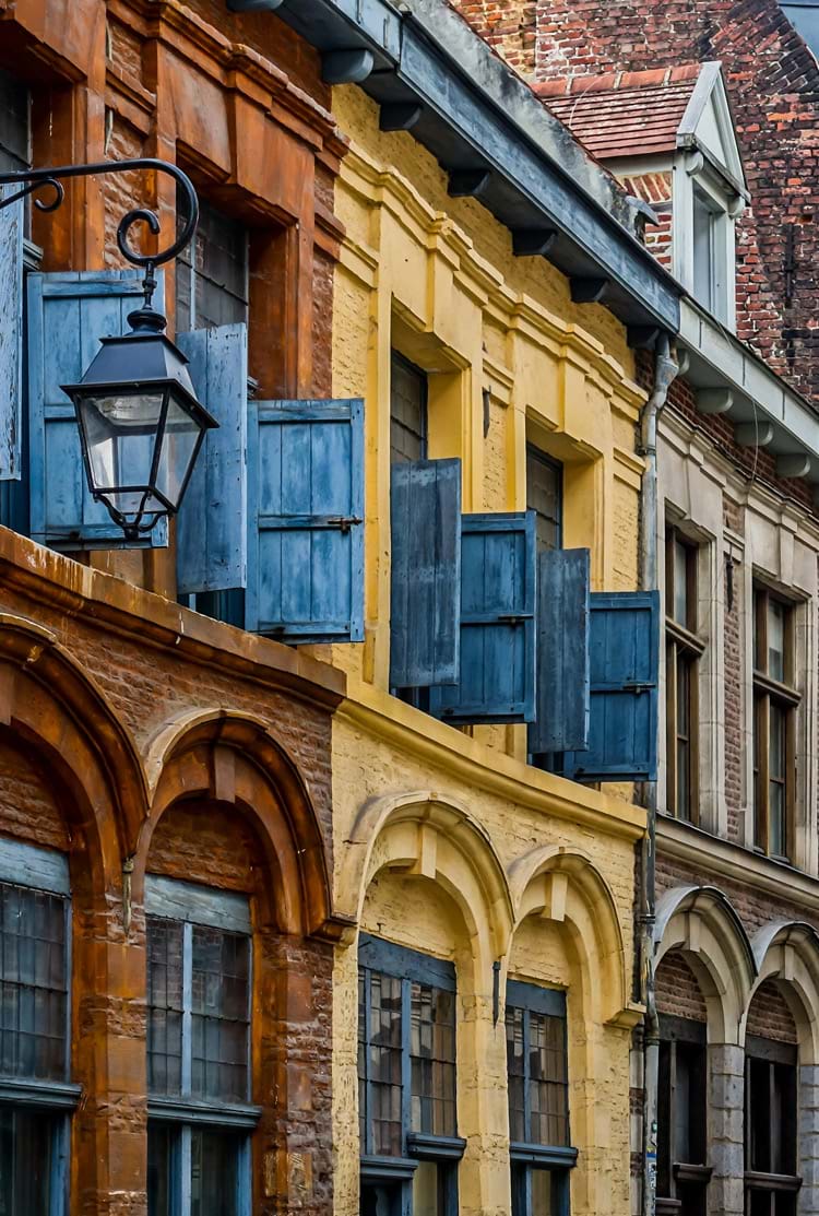 Bâtiments antiques du vieux Lille dans le département du Nord