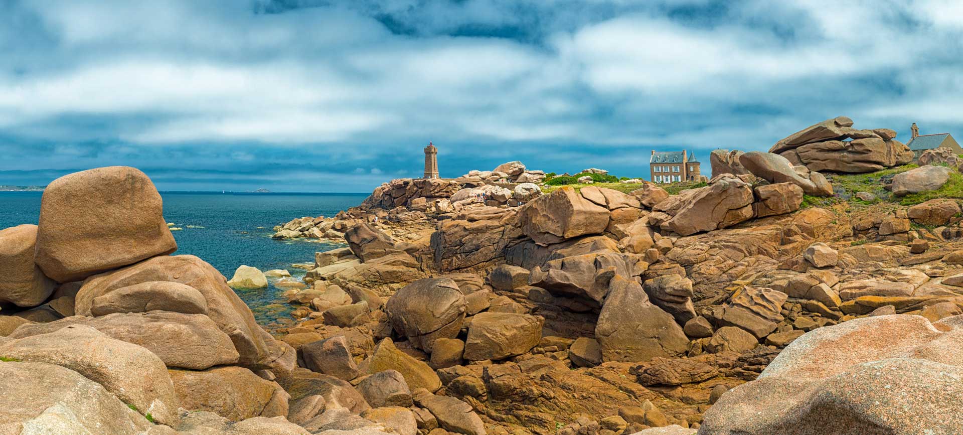 Côte de granit à Perros-Guirec en Bretagne