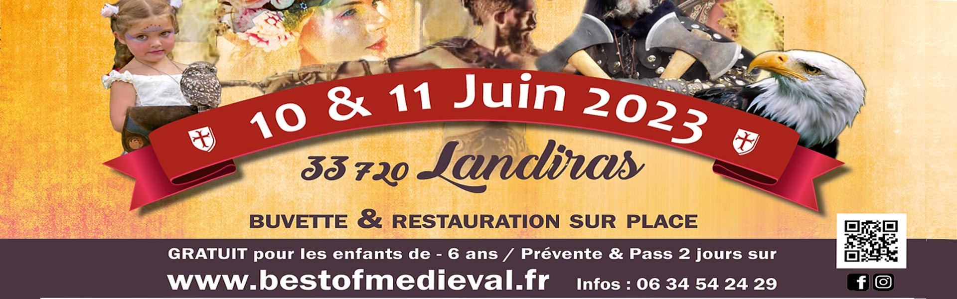Festival médiéval de Landiras les 10 et 11 juin