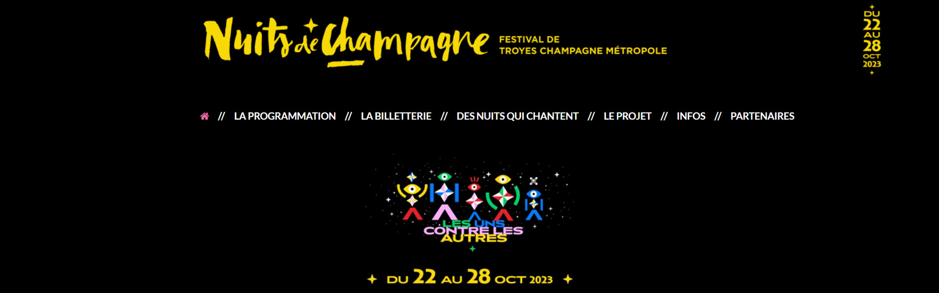 Nuits de Champagne : Festival de Troyes du 22 ou 28 octobre