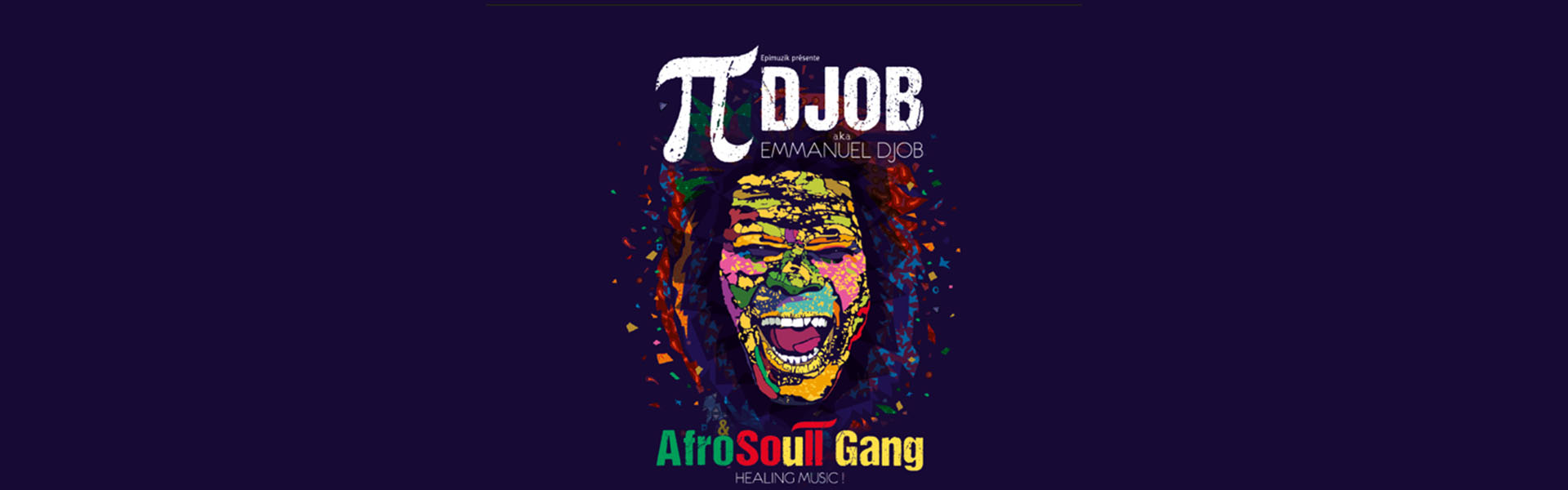 Bannière Concert d'Emmanuel Pi Djob et AfroSoull Gang