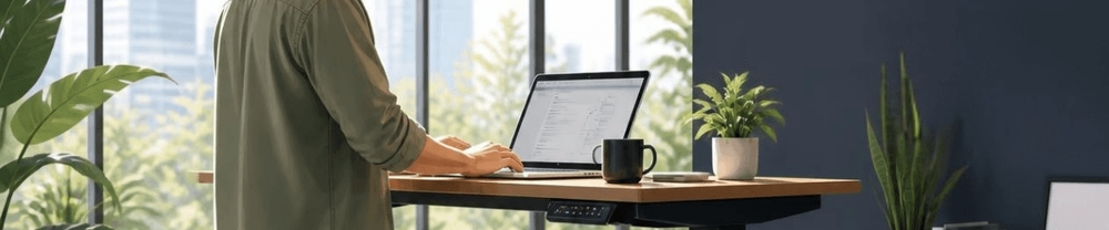 Pourquoi adopter un bureau assis-debout en entreprise : bienfaits sur la santé et la productivité