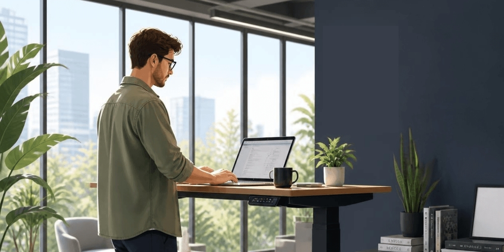 Pourquoi adopter un bureau assis-debout en entreprise : bienfaits sur la santé et la productivité