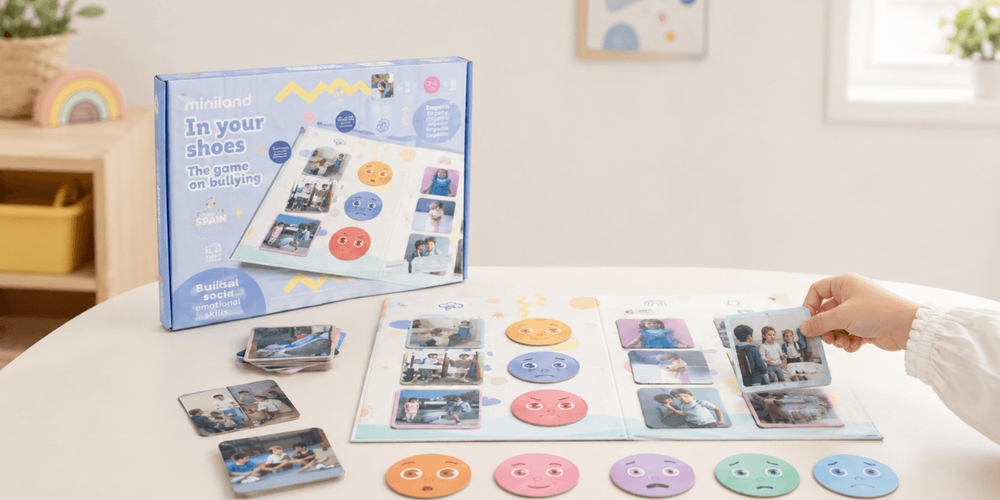 Je me mets à ta place : un jeu pour développer l’empathie et prévenir les situations de harcèlement dès 3 ans