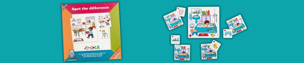 Zoom produit : Cherche la différence de Rolf Education