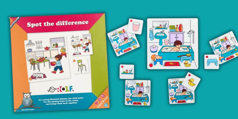 Zoom produit : Cherche la différence de Rolf Education
