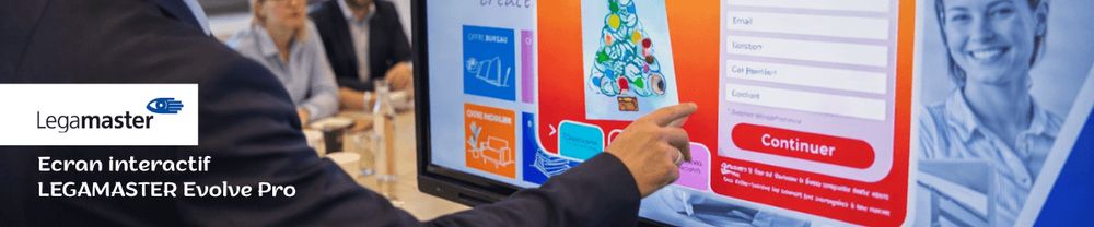 Zoom produit : Ecran interactif LEGAMASTER Evolve Pro