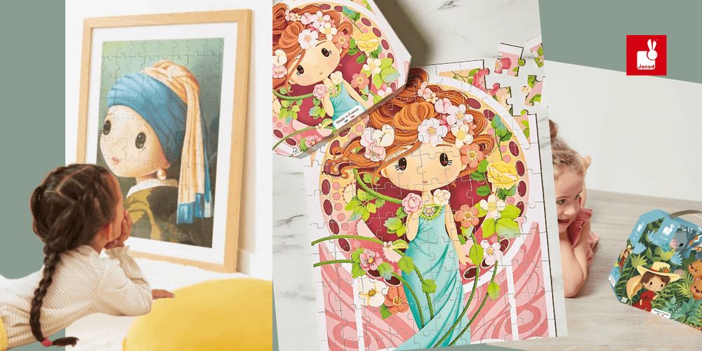 Zoom produit : Les puzzles Janod 