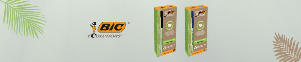 Zoom produit : le stylo à bille BIC® ECOLUTIONS™