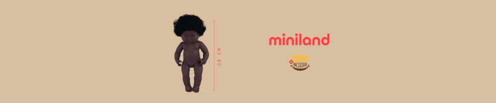 Zoom produit : La poupée syndrome de down de Miniland