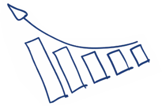 doodle illustration statistique