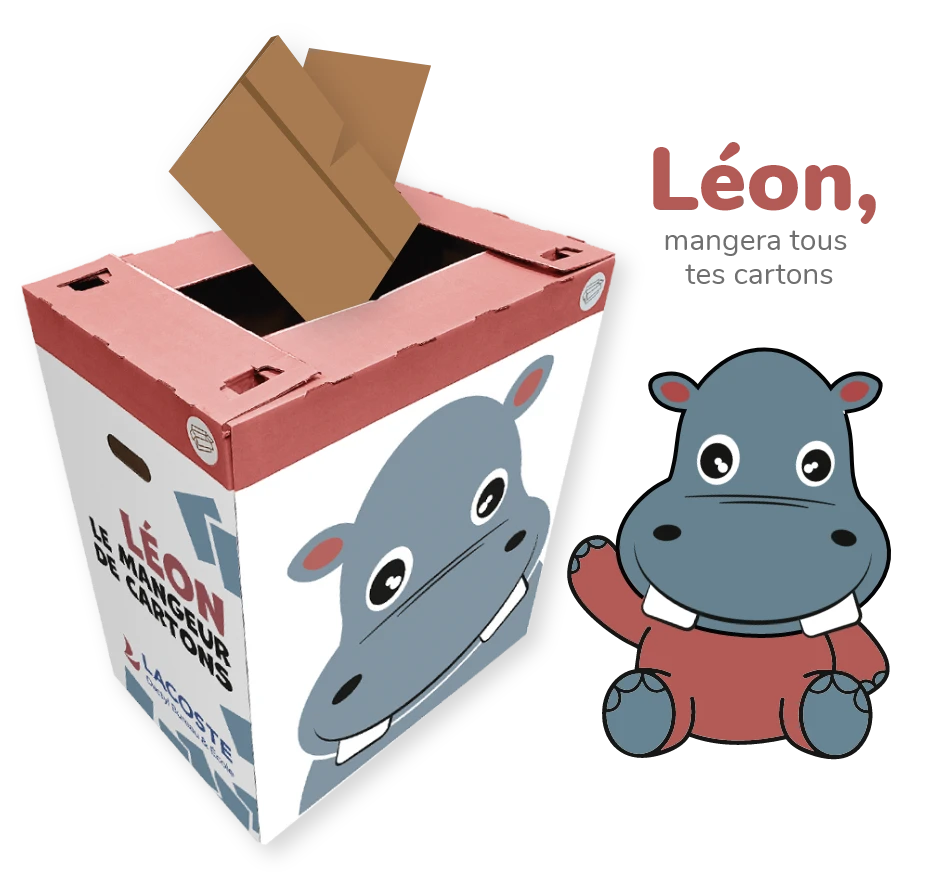 Léon, mangera tous tes cartons