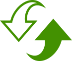 Logo réutilisation matériaux LACOSTE Dactyl Bureau & École