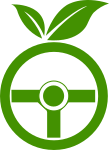 Logo véhicule livraison éco-conduite LACOSTE Dactyl Bureau & École