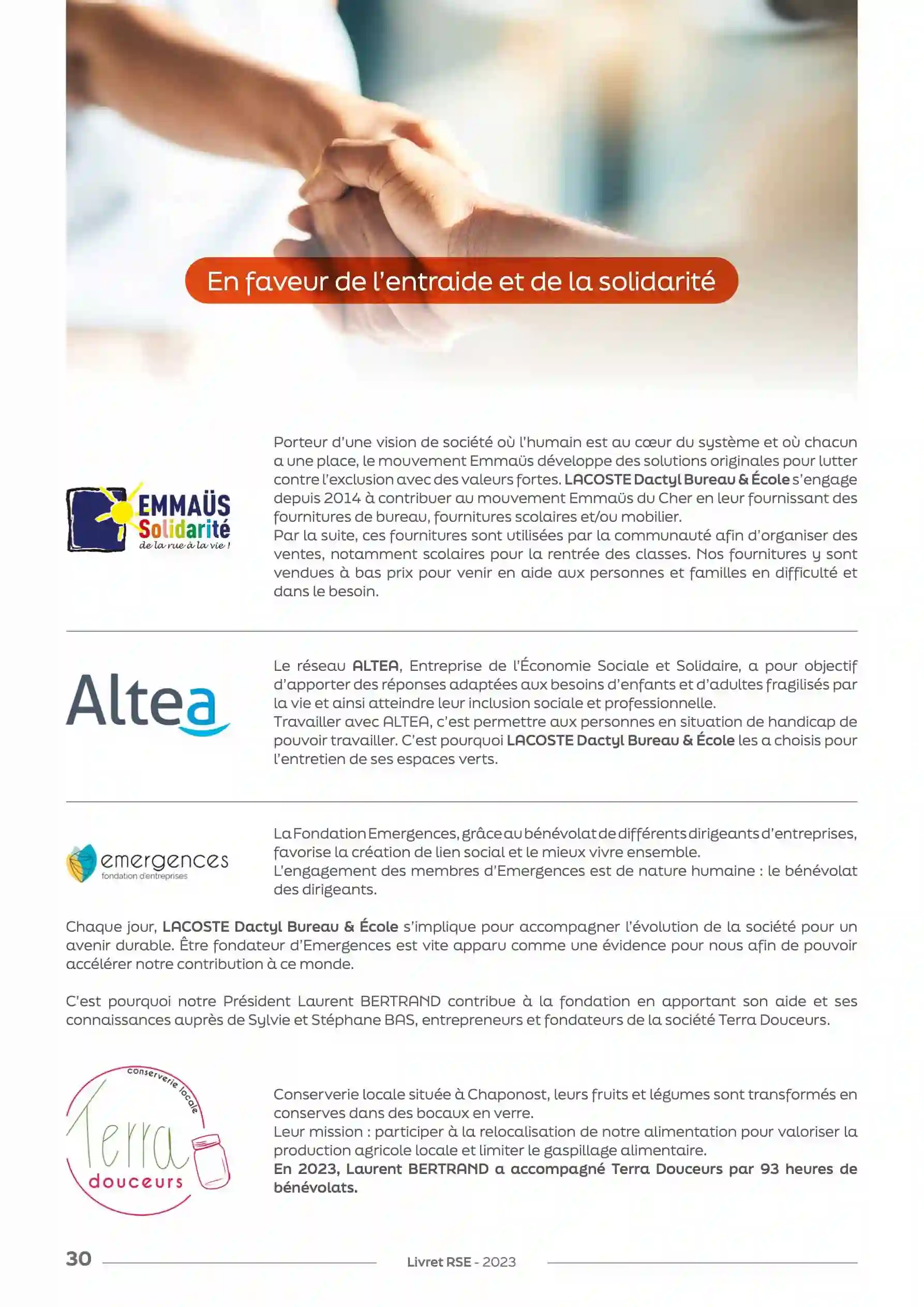 Notre livret RSE