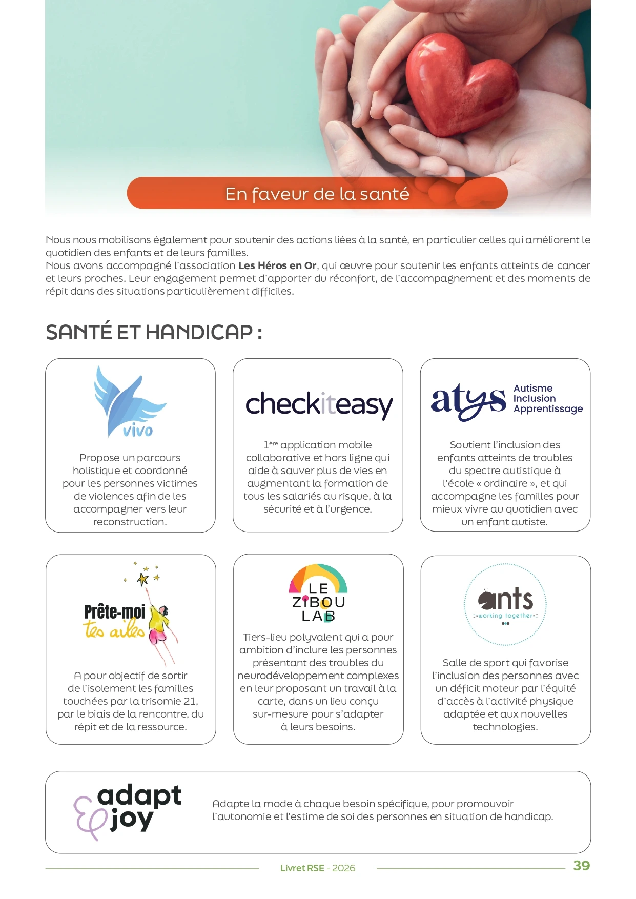 Notre livret RSE