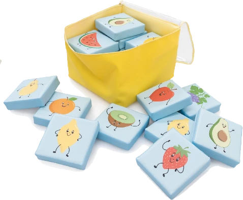 image Jeu de mémoire en fruits