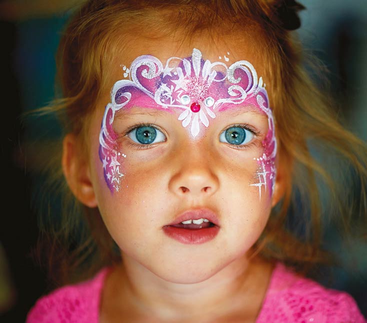 Enfant maquillage activite manuelle dessin
