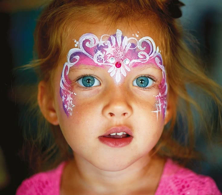 Enfant maquillage activite manuelle dessin