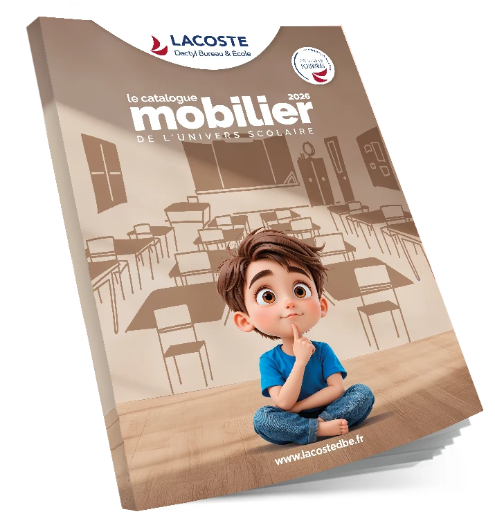catalogue fournitures Mobilier scolaire LACOSTE Dactyl Bureau & Ecole