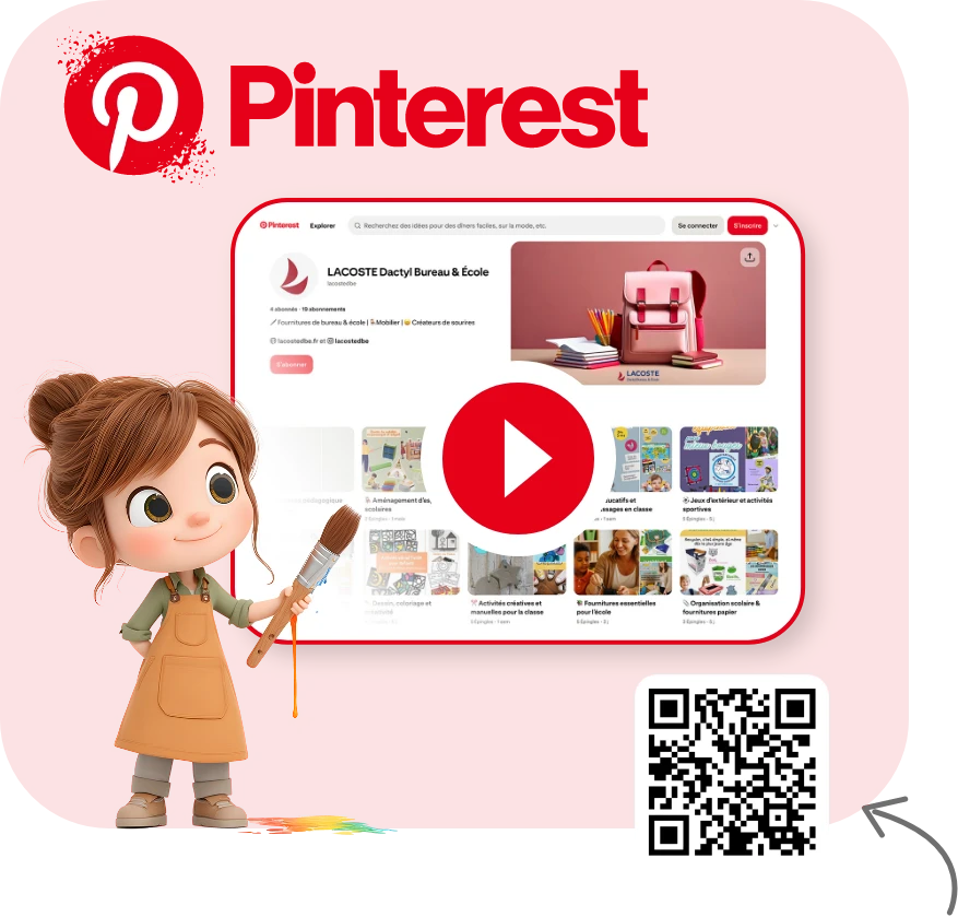 encard QR Code Pinterest
