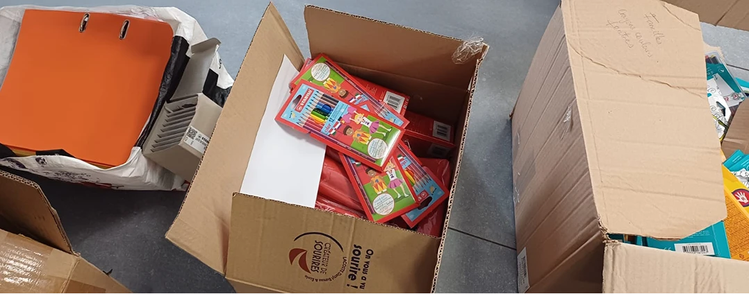 distribution de fourniture
