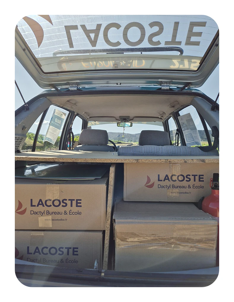 photo du coffre de la voiture