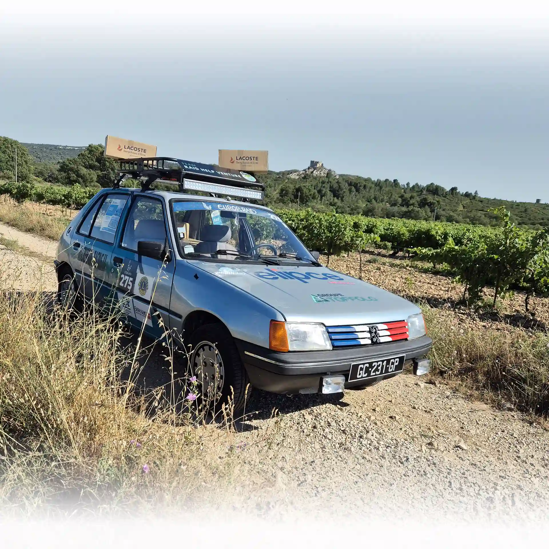 voiture raid help