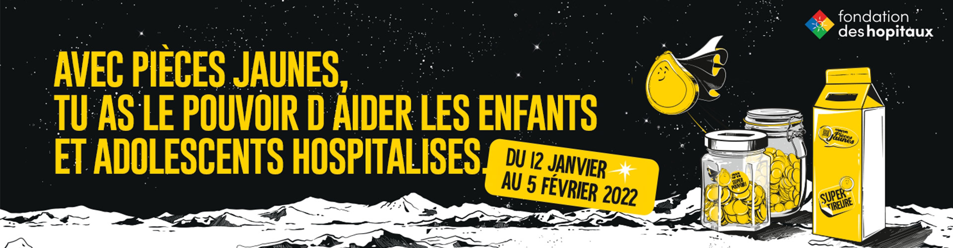 Bannière fondation des hôpitaux
