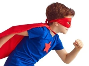 enfant super héro