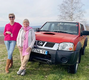 Les roses à moteur Suzanne & Viviane