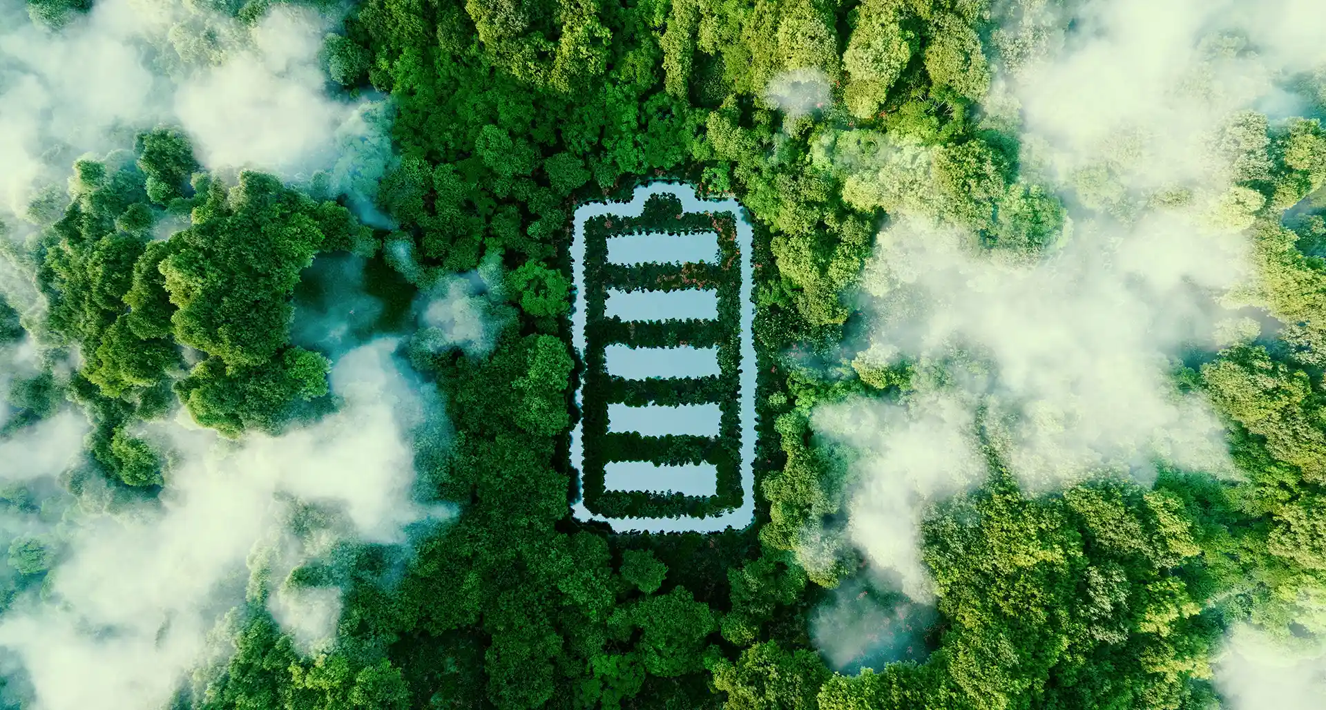 image de champs avec une pile