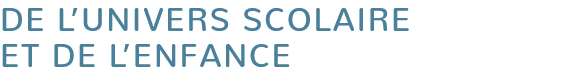 image du tutre de l'univers scolaires et de l'enfance
