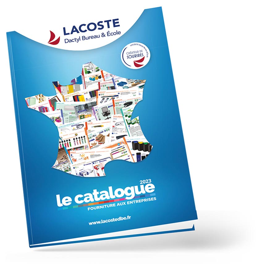 Visuel catalogue fourniture de bureau LACOSTE Dactyl Bureau & École