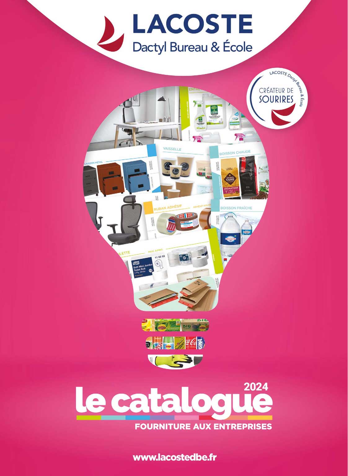Catalogue Bureau 2024 LACOSTE Dactyl Bureau Ecole