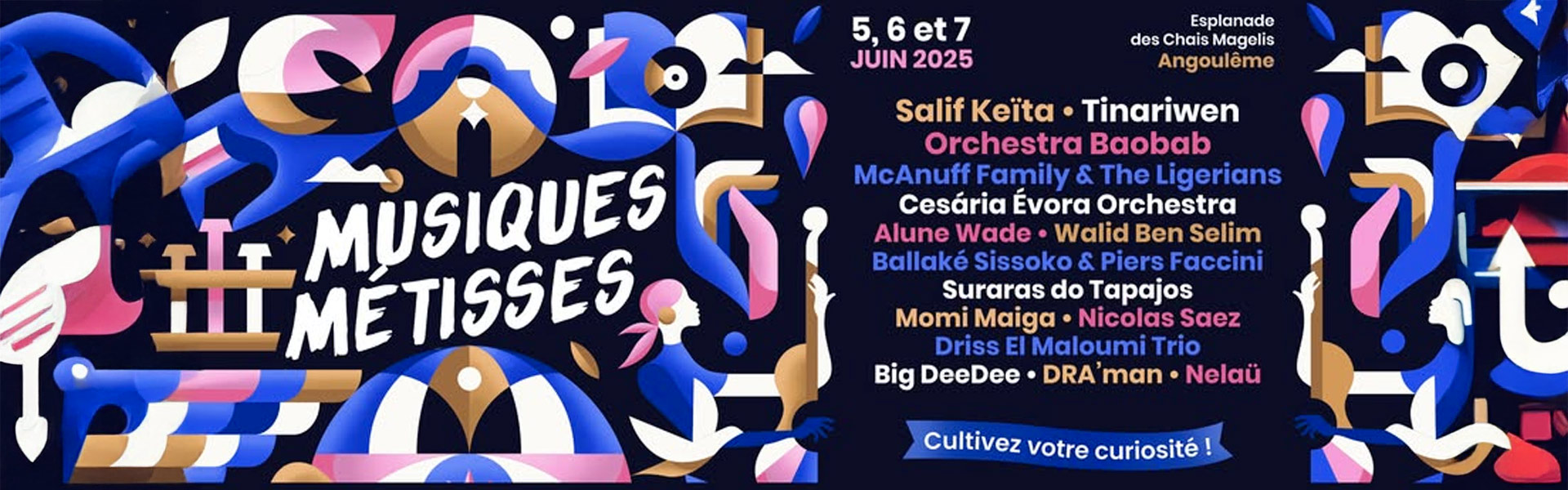 Festival de musique à Angoulême dans le département 16